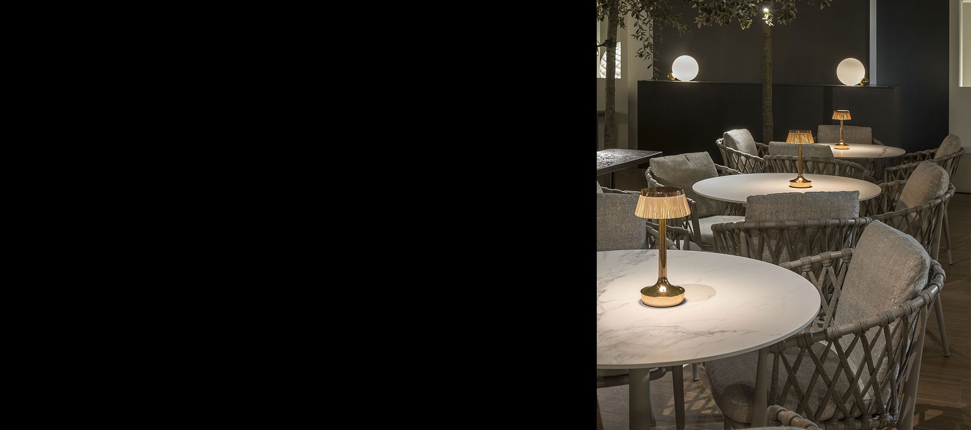 Bon Jour Unplugged lampa portabila design Philippe Starck