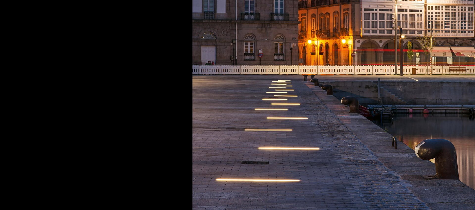 Iluminat arhitectural exterior cu profile LED