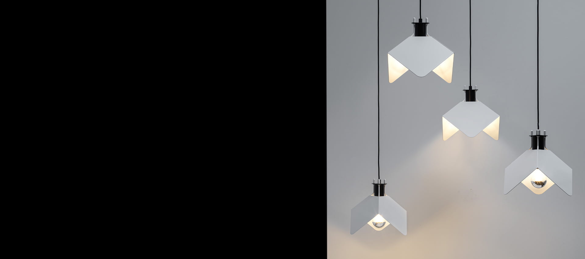 Lampi suspendate design foto Linea Light, Triedro