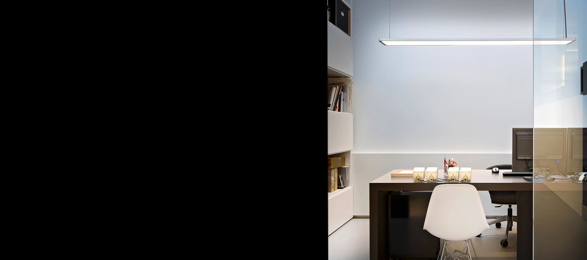 Panouri LED iluminat office Super Flat, Flos