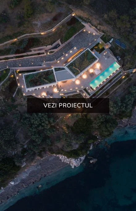 Proiect rezidential vila - iluminat arhitectural LuceDomotica