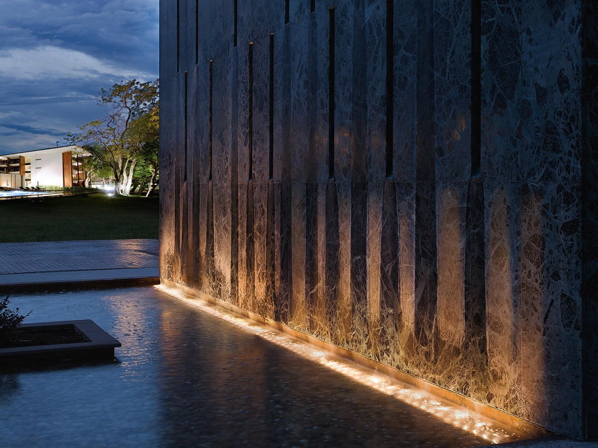 Spoturi proiectoare subacvatice iluminat piscina cascada de perete lac iaz
