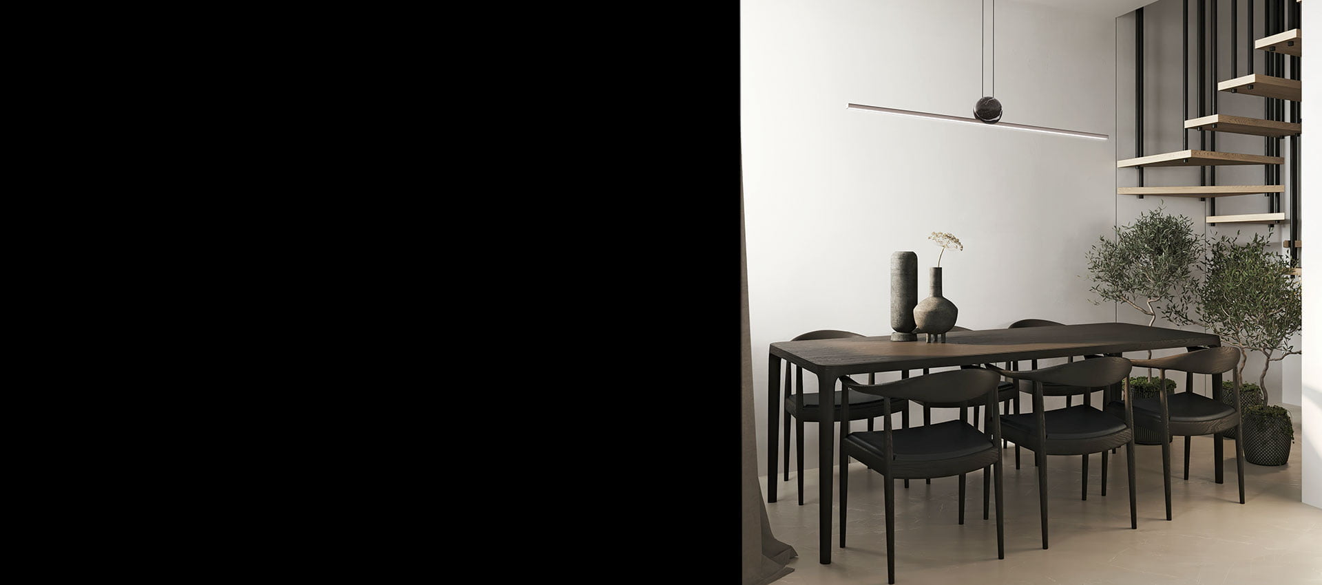 Lampa suspendata dining room Regolo Italamp